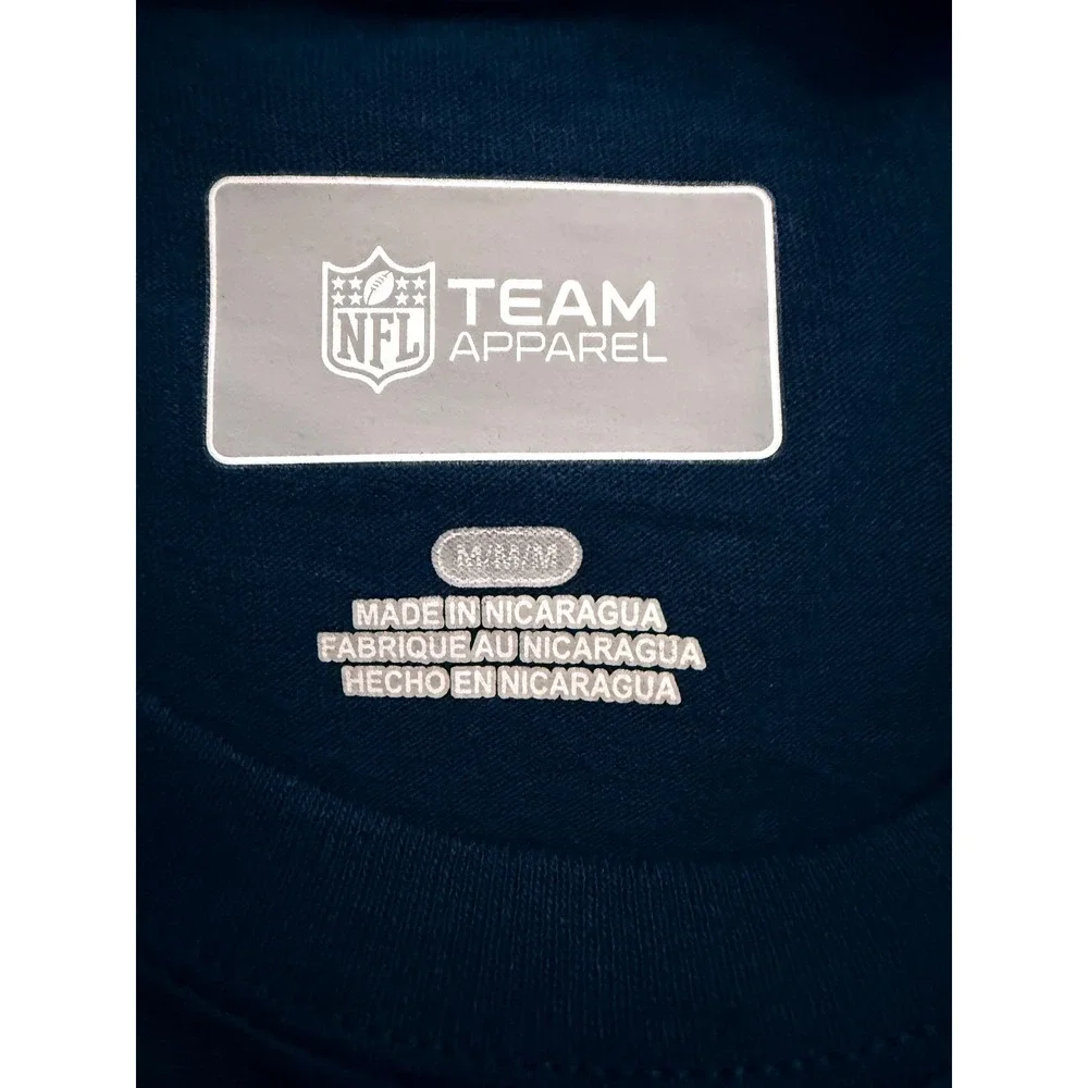 Denver Broncos Men's NFL Team Apparel AFC West Division T-Shirt-Size Medium- NWT